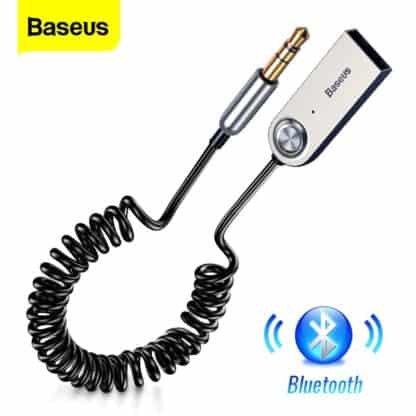 Baseus Aux Bluetooth Adapter Dongle Cable For Car 3 5mm Jack Aux Bluetooth 5 0 4