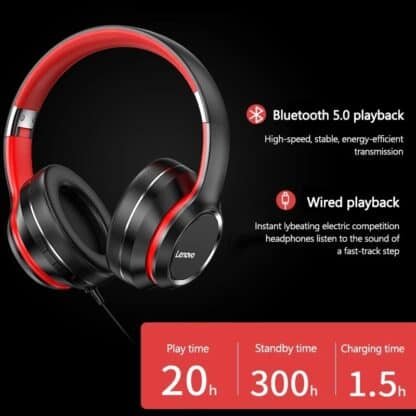 Lenovo HD200 Bluetooth Wireless Stereo Headphone BT5 0 Long Standby Life With Noise Cancelling for Xiaomi 1