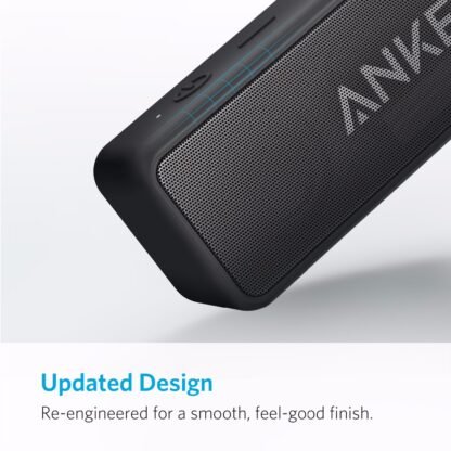 Anker Soundcore 2 Portable Wireless Bluetooth Speaker Better Bass 24 Hour Playtime 66ft Bluetooth Range IPX7 4