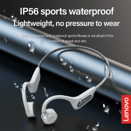 Original Lenovo X3 Pro Bone Conduction Headphone Bluetooth 5 3 Wireless Headset Waterproof Ear Hook Sports 4