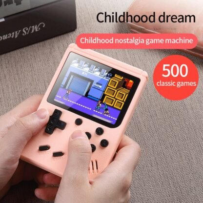 Retro Portable Mini Handheld Video Game Console 8 Bit 3 0 Inch Color LCD Kids Color 1