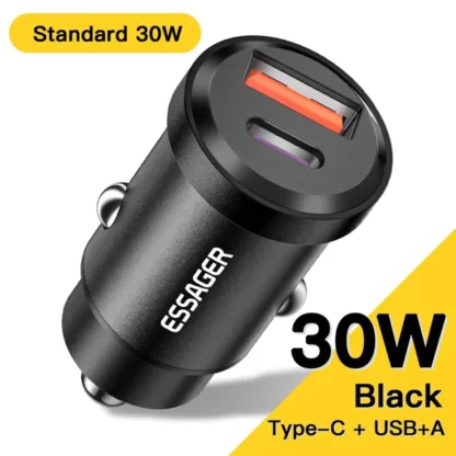 Essager-30W-USB-Car-Charger