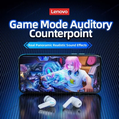 Lenovo GM2 Pro Bluetooth 5 3 Earphones Sports Headset Wireless In Ear Gaming Low Latency Dual 3