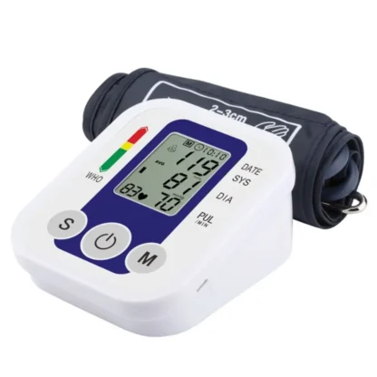 Arm Blood Pressure Monitor BP Equipment Automatic Professional Medical Portable Tonometer Digital Tensiometer Heart Rate Monitor 4